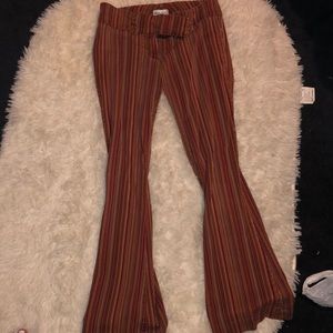 Stripped bell bottoms